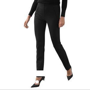 Chico’s So Slimming Trousers Black Sz 16S NWT